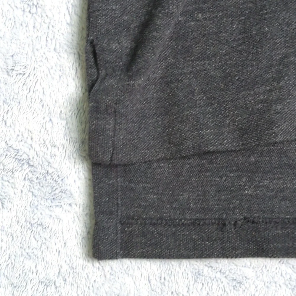 Ralph Lauren Polo Shirt Mens Large Charcoal Custom Fit Red Pony 100% Cotton